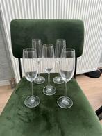 Set van 5 Schott Zwiesel Champagneglazen, Ophalen of Verzenden, Zo goed als nieuw, Overige typen