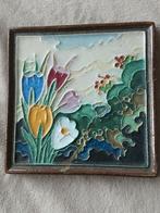 cloissone tegeltje, Porceleyne Fles, Ophalen of Verzenden