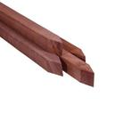 35x nieuwe hardhouten piketpalen 6x6x75 gepunt, Tuin en Terras, Palen, Balken en Planken, Ophalen, Nieuw, 250 cm of meer, Palen