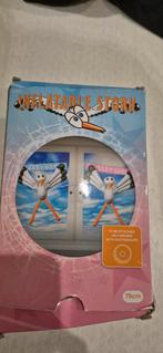 Opblaasbare Ooievaar - Raamdecoratie, Ophalen of Verzenden, Nieuw, Geboortebord