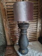 Te koop brynxz lamp met gouden lampenkap, Huis en Inrichting, Ophalen, Zo goed als nieuw, Minder dan 50 cm