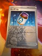 Pokemon - N’s PP Up - JTG 153/159 Reverse Holo, Ophalen of Verzenden, Zo goed als nieuw, Losse kaart