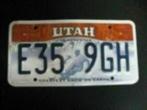 Kentekenplaat licenseplate Utah Greatest Snow USA, Verzamelen, Auto's, Gebruikt, Ophalen of Verzenden