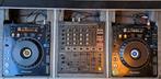 Pioneer CDJ1000 en DJM600 set met flightcase, Muziek en Instrumenten, Dj-sets en Draaitafels, Ophalen, Gebruikt, Dj-set, Pioneer