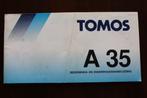 Tomos A35 1993 instructie boekje, Fietsen en Brommers, Handleidingen en Instructieboekjes, Gebruikt, Ophalen of Verzenden