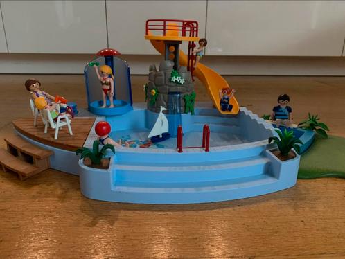 Playmobile zwembad, Kinderen en Baby's, Speelgoed | Playmobil, Zo goed als nieuw, Ophalen