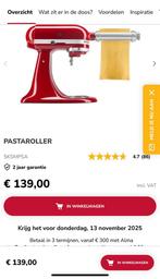 Nieuw KitchenAid Pastaroller 5KSMPRA kitchen aid verse pasta, Nieuw, 3 snelheden of meer, Ophalen of Verzenden, Vaatwasserbestendig