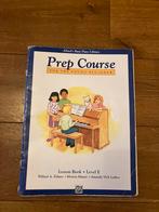 Pianoboek Prep Course Level E - Alfred's Basic Piano Library, Gebruikt, Klassiek, Les of Cursus, Ophalen of Verzenden