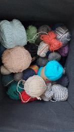 Wol restjes + hele bollen, Ophalen of Verzenden, Zo goed als nieuw, Breien of Haken, Wol of Garen