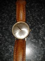 Universal - Geneve 14k gouden herenhorloge, Leer, Polshorloge, Zo goed als nieuw, Goud