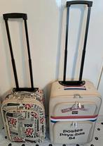 Twee Handbagage cabin size trolley koffer 53  37 30 adres, Sieraden, Tassen en Uiterlijk, Koffers, Zo goed als nieuw, 50 tot 60 cm