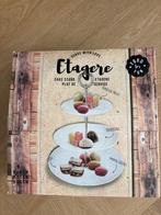 Etagére poselein 2-laags, Overige typen, Ophalen of Verzenden, Zo goed als nieuw, Overige stijlen