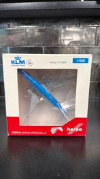 Herpa KLM 777-300 1/500, Ophalen of Verzenden, Zo goed als nieuw, Schaalmodel