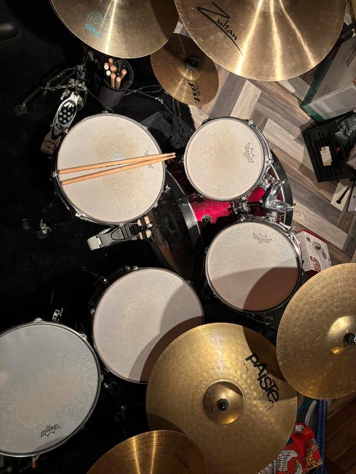 Tama drumstel, Muziek en Instrumenten, Drumstellen en Slagwerk, Zo goed als nieuw, Tama, Ophalen