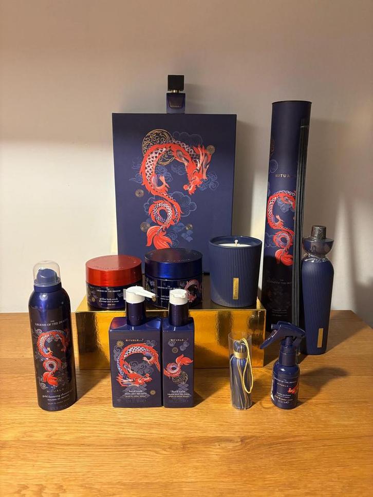 Rituals Legend of the Dragon XXL set (limited edition), Huis en Inrichting, Woonaccessoires | Kandelaars en Kaarsen, Nieuw, Minder dan 25 cm