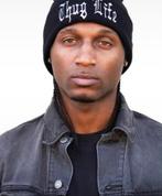 Heren beanie Thug Life, Verzenden, Nieuw, Overige maten, Muts