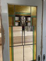Set openslaande deuren met glas in lood 201x137cm., Ophalen