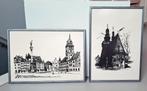 Twee Poolse etsen / Warschau & Zakopane, Antiek en Kunst, Kunst | Etsen en Gravures, Ophalen of Verzenden