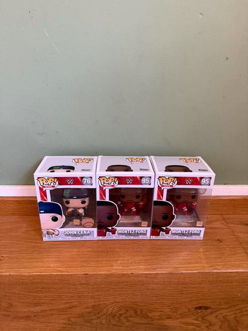 Partij Funko Pops WWE (3 stuks), Verzamelen, Poppetjes en Figuurtjes, Zo goed als nieuw, Ophalen of Verzenden
