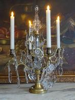 Kaarsen girandoles met 4 kaarshouders, Antiek en Kunst, Ophalen of Verzenden