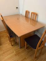GRATIS Set van 3 / eetkamertafel, salon tafel en tv kast, Huis en Inrichting, Complete eetkamers, Ophalen of Verzenden, Zo goed als nieuw