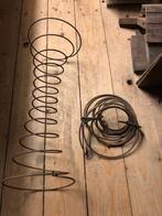 metalen harmonium balgveren 2 modellen, Ophalen of Verzenden, Gebruikt, IJzer