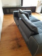In diepte verstelbare bank, Huis en Inrichting, Ophalen, Zo goed als nieuw, Stof, Modern, comfortabel
