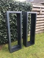 Haardhout opslag corten staal stalen houtopslag industrieel, Tuin en Terras, Haardhout, Minder dan 3 m³, Ophalen of Verzenden