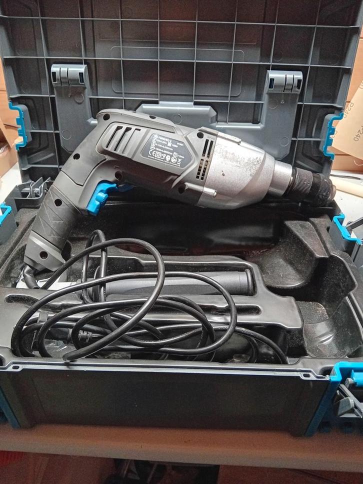 Boormachine  2 - 13 mm met snelspankop, Doe-het-zelf en Verbouw, Gereedschap | Boormachines, Zo goed als nieuw, Boormachine, 600 watt of meer