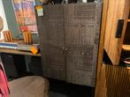 Kast mangohout met houtsnijwerk 165x86 hoge korting, 50 tot 100 cm, Nieuw, Met deur(en), 25 tot 50 cm