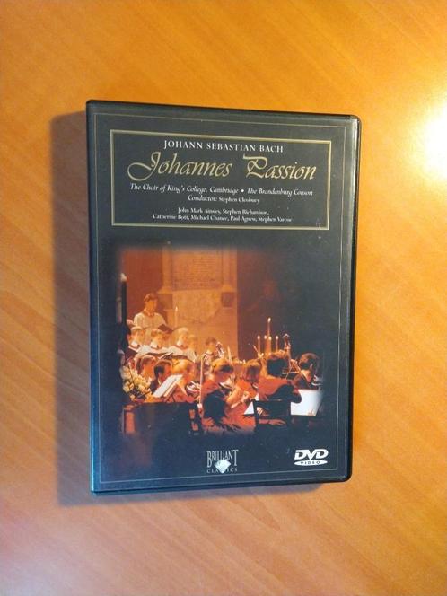 DVD Johannes Passion - Johann Sebastian Bach, Cd's en Dvd's, Dvd's | Muziek en Concerten, Zo goed als nieuw, Alle leeftijden, Ophalen of Verzenden