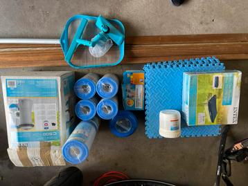 Accessoireset voor oa zwembad intex en bestway 2 x 3 beschikbaar voor biedingen