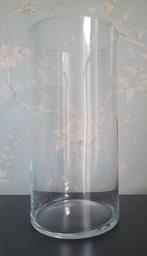 Hele grote glazen vaas - hoogte 40 cm, Ophalen, Zo goed als nieuw, Glas, Minder dan 50 cm