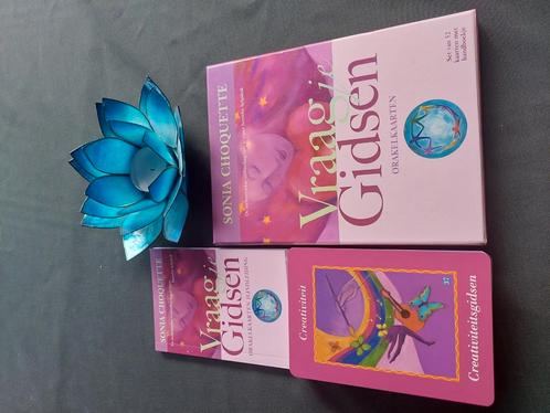 Sonia Choquette - Vraag je gidsen orakelkaarten, Boeken, Esoterie en Spiritualiteit, Zo goed als nieuw, Overige typen, Tarot of Kaarten leggen