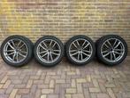 Originele BMW 5 serie velgen 18 inch, Pirelli winterbanden, Ophalen, 18 inch, Banden en Velgen, Winterbanden