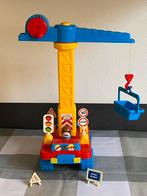 Leuke Speelgoed Hijskraan en kiepauto, Ophalen, Gebruikt, Jongen of Meisje