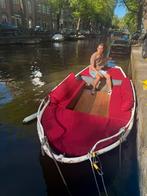 Grachten Boot te koop!, Watersport en Boten, Ophalen, Gebruikt, Elektrisch, Tot 10 pk
