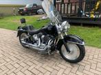 Harley davidson flstfi fatboy 2005 16.470 mijl veel chroom, Motoren, Harley davidson fatboy, 2 cilinders, 1449 cc, Info@oudemonninkmotors.nl