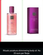 Rituals yozakura shimmering body oil, Ophalen of Verzenden, Nieuw, Bodylotion, Crème of Olie