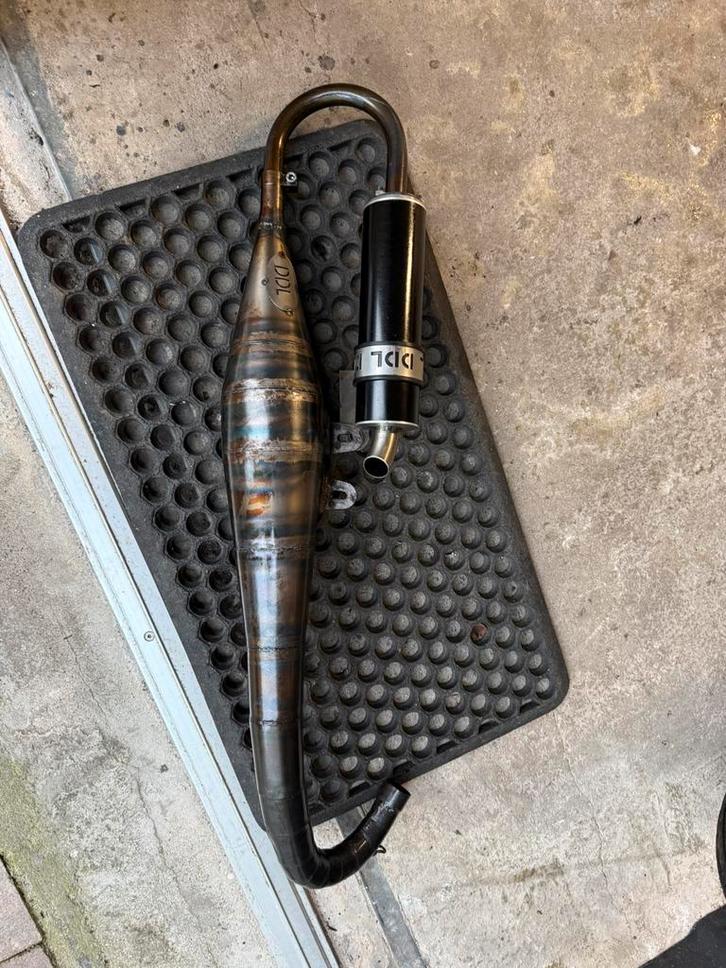 ddl street uitlaat piaggio, Fietsen en Brommers, Brommers | Tuning en Styling, Zo goed als nieuw, Ophalen of Verzenden