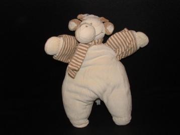 HAPPY HORSE KOE SEBASTIAAN MIDDENMAAT VELOURS WIT/BEIGE beschikbaar voor biedingen