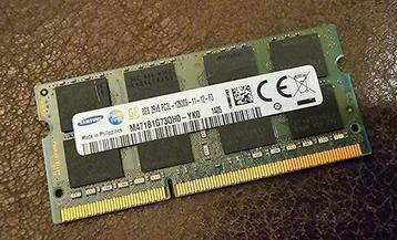 8GB 2Rx8 PC3L-12800S-11-13-F3 Samsung Sodimm. beschikbaar voor biedingen