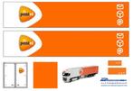 Vrachtauto decal 1:50 Post NL, Hobby en Vrije tijd, Verzenden, Nieuw, Bus of Vrachtwagen, Overige merken