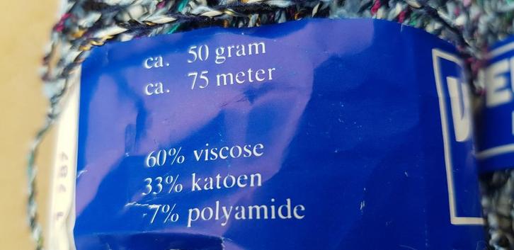 Vewoko Leonie Garen - 4 Bollen, Hobby en Vrije tijd, Breien en Haken, Nieuw, Breien of Haken, Wol of Garen, Ophalen of Verzenden
