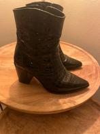 Manfield enkellaarsjes, Ophalen, Zo goed als nieuw, Zwart