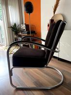 Gispen 412S fauteuil, Huis en Inrichting, Fauteuils, Ophalen, Gebruikt, 75 tot 100 cm, Metaal