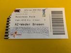 Ticket Uefa-Cup AZ - Werder Bremen 2006/2007 misdruk, Verzamelen, Sportartikelen en Voetbal, Ophalen of Verzenden, Zo goed als nieuw