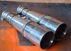 Verrekijker. Verchroomd/silverplated. 12.5/20.5 cm., Ophalen, Zo goed als nieuw, Overige typen