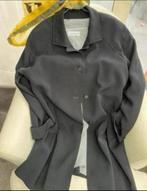 Carla Degen Soepel Vallende Mantel. Maat 46 .Zwart . Zgan, Zwart, Maat 46/48 (XL) of groter, Ophalen of Verzenden, Zo goed als nieuw