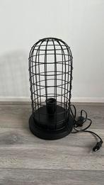 Tafellamp metaal zwart zeer goede staat, Ophalen, Zo goed als nieuw, Metaal, Minder dan 50 cm